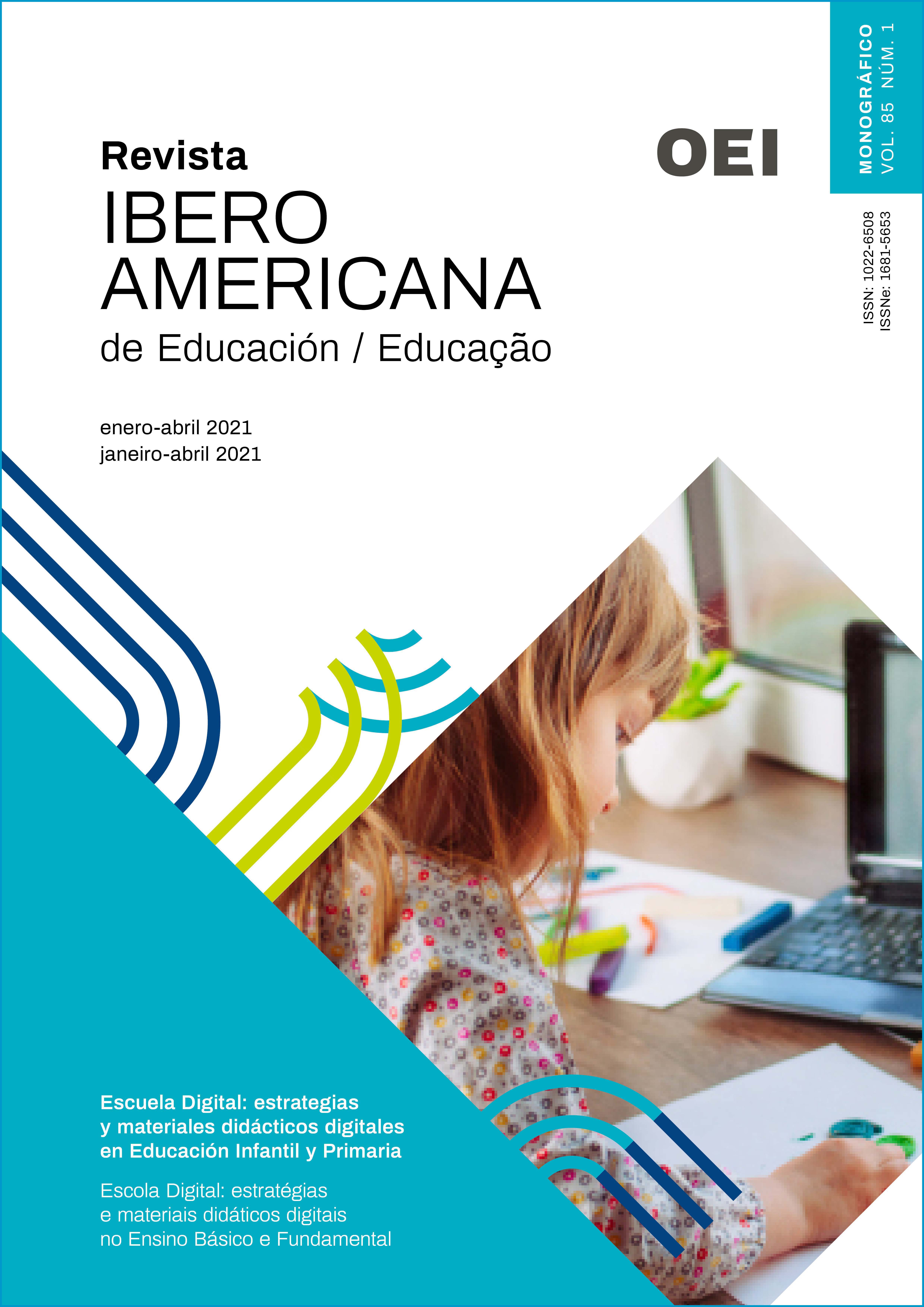 					Ver Vol. 85 N.º 1 (2021): Escuela Digital: estrategias y materiales didácticos digitales en Educación Infantil y Primaria
				