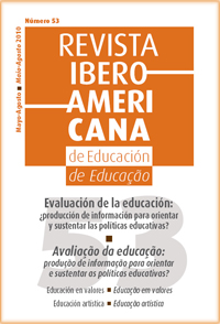 					Ver Vol. 53 (2010): Evaluación de la educación: ¿producción de información para orientar y sustentar las políticas educativas?
				