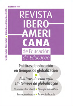 					Ver Vol. 48 (2008): Políticas de educación en tiempos de globalización
				