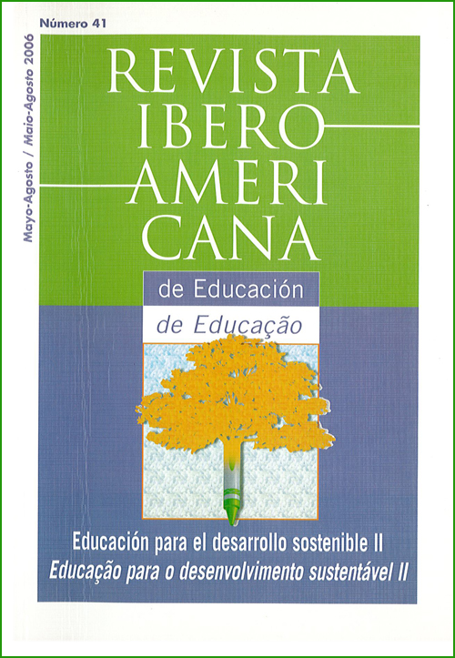 					Ver Vol. 41 (2006): Educación para el desarrollo sostenible II
				