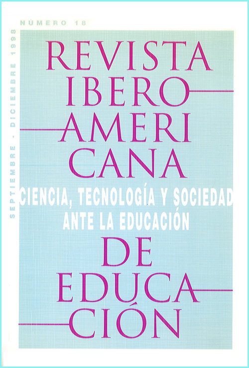 					Visualizar v. 18 (1998): Ciencia, Tecnología y Sociedad ante la Educación
				