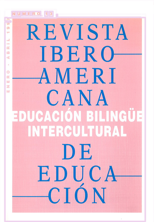 					Ver Vol. 13 (1997): Educación Bilingüe Intercultural
				